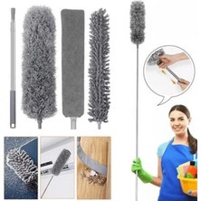 Özbience Esnek Uzayan 3'lü Mop Toz Alma Püskülü, Dar Bölge Temizliği