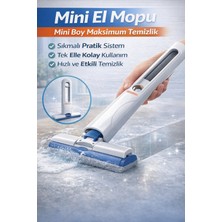 Özbience Mini Taşınabilir El Mopu ile Kolay ve Hızlı Temizlik