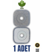 Özbience Kare Başlıklı Mop Seti ile Tüm Modeller Için Yedek Mikrofiber Bez