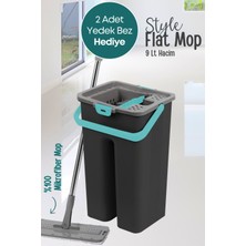 Özbience Flat Tablet Mop ve Yedek Microfiber Bezli Temizlik Seti, Pratik Kullanım