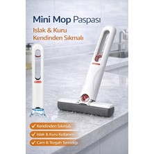 Özbience Mini Mop Paspası Islak Kuru Temizlik Süngeri, Çok Amaçlı Temizlik Aracı