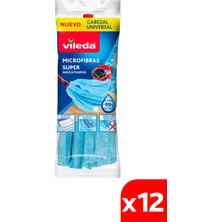 Özbience 12'li Mikrofiber Saçaklı Havlu Paspas, Yumuşak ve Dayanıklı Kullanım