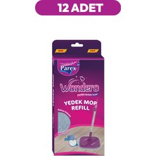 Özbience Yedek Paspas Mop Refill 12'li Set, Temiz ve Pratik Kullanım Için Idealdir