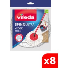 Özbience 8 Paket Mikrofiber Yedek Paspas Seti, Temizlikte Güçlü ve Pratik Kullanım