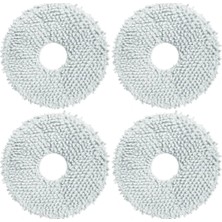 Özbience Ecovacs Deebot T30 Pro Uyumlu 4 Adet Mop Paspas Bezi Seti