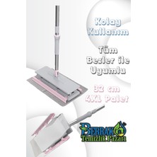 Özbience Premium Xl Click Mop, Tüm Bezler ve Islak Mendillerle Uyumlu