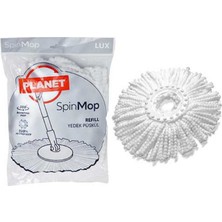 Özbience 360 Derece Mikrofiber Püsküllü Temizlik Mop Yedek Bezi