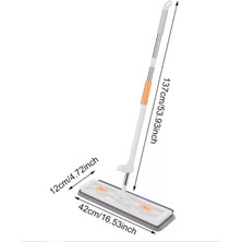 Özbience Kendinden Sıkmalı Mikrofiber Mop, Pratik ve Temiz Kullanım Kolaylığı