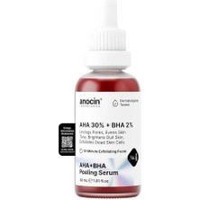 Skygo Anocin Aha 20% + Bha 2% Canlandırıcı & Cilt Tonu Eşitleyici Kırmızı Peeling Cilt Serum 5
