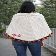 Pembe Çiçek Buket Battaniye / TV Battaniyesi / Sevgililer Günü - Anneler Günü