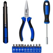 Skygo MC33320 13 Parça Cr-V Kargaburnu + Bıçağı Tornavida Seti