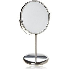 Skygo Ikea Trensum Ayaklı Kozmetik Aynası, Çift Taraflı, Büyütmeli, Paslanmaz Çelik Çerçeve