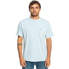 Quiksilver Naturaldye Erkek Mavi Tişört