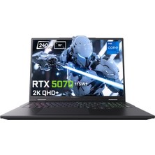 Thunderobot RZ16 Intel Core I7-14700HX 32GB Ddr5 1tb SSD Rtx 5070 8gb 115W 16 Inç 2k Qhd+ 240Hz Freedos Gaming Laptop (RZ16-I7147HX57E1Q240RB)