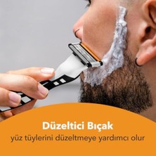Skygo Bıc Hybrid 5 Flex Erkek Tıraş Bıçağı 1 Sap ve 2 Yedek Başlık (5 Bıçak), 5 Nano Teknolojik Titanyum Bıçak, E Vitamini ile Zenginleştirilmiş Geniş Kayganlaştırıcı Bant
