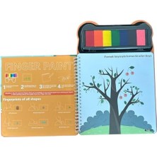 Skygo Parmak Boyama Aktivite Kitabı Hayvanlar