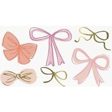 Skygo - Bow Tattoos - Kurdele Geçici Dövmeler (X2)