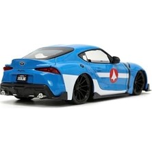 Skygo Jada, 253255051, Robotech, Die-Cast (Metal), Supra, Serbest Tekerlek, Açılabilen Parçalar (Kapı, Kaput ve Gövde), Max Sterling Figürü, 1:24, 20 cm