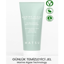 Skygo Matsu Professional Marine Algae, Sebum Dengeleme Günlük Yüz Temizleme Jeli, 200 ml