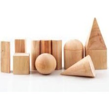 Skygo Geometrik Cisimler Ahşap 19 Parça GNSRKFAZ3284