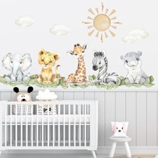 Skygo Happy Decals Orman Hayvanları Duvar Etiketi