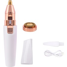 Vice Avm Çift Başlıklı Epilasyon Yüz Çene Işıklı Kıl Tüy Alma Mini Cep Epilasyonu TG-V 7657