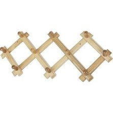 Skygo Ahşap 10 Kollu Akordiyon Duvar Askısı (4172)