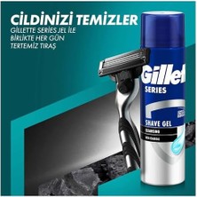 Skygo Mach3 Charcoal Tıraş Makinesi + 5 Adet Yedek Tıraş Bıçağı + Premium Stand Hediyeli Peket