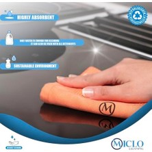 Skygo Cleanıng | Mikrofiber Temizlik Bezi | Sihirli Bez, Cam Bezi Ayna Bezi | 4lü Paket | Zümrüt Serisi