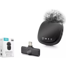 Hadron R8-1 Type-C Kablosuz Tekli Yaka Mikrofon Seti