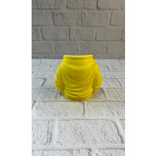 Astraltech Dekoratif Sarı Hoodie Kalemlik 10x10 cm