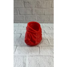 Astraltech Dekoratif Kırmızı Hoodie Kalemlik 10X10 cm