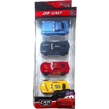 Brother Toys Arabalar Cars Şimşek Mcqueen Dimoco Jackson Storm Ramone 4'lü Kutulu Set