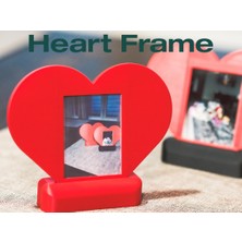By Cael Design Kalp Şeklinde Fotoğraf Çerçevesi – Romantik ve Şık Tasarım