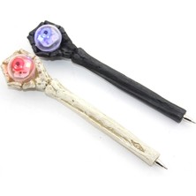 Marsilyan Polyester El Tasarımı Işıklı Tükenmez Kalem