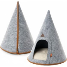 Beylini Taşınabilir Kedi Köpek Evi Minderli Pet Çadır Çantalı Model Yuva Kulübe Dekoratif