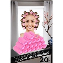 Marsilyan Süngerli Gece Bigudisi 3 cm 20 Adet Solingen Professional