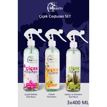 Çiçek Coşturucu Bitki Besini Sprey 3'lü SET 3x400 ml – Proverim Çiçek Coşturan