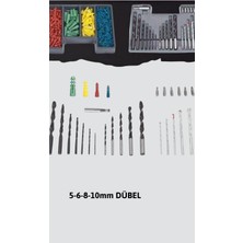 Astraltech Kapsamlı Matkap Ucu Seti Organizer Kutulu Ahşap Metal Beton Delme