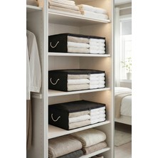 Rek Home 3 Adet Pencereli Baza Altı Yastık Yorgan Kazak Hurcu / 60X45X15