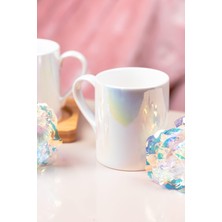 Soley Rainy | 2’li Inci Işıltılı Porselen Kupa Seti (290 Ml)