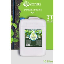 Vetorin Mikrobiyal Damlama Sulama Açıcı 10 L | Kireç Çözücü, pH Düşürücü, Damla Sulama Hat Temizleyici