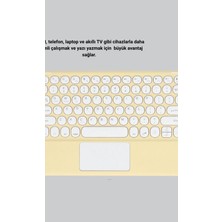 Astraltech Kablosuz Bluetooth Klavye – Slim Taşınabilir Tasarım