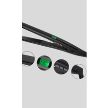 Astraltech Dijital Ekranlı Isı Ayarlı Saç Düzleştirici –  Titanyum Plaka, Seyahat Dostu Tasarım