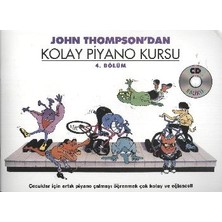 Elma Shop John Thompson'dan Kolay Piyano Kursu 4.bölüm (Cd Ilaveli)