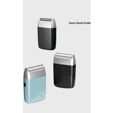 Astraltech Taşınabilir Şarjlı Tıraş Makinesi – Kuru Kullanım, Özel Sakal Başlıkları