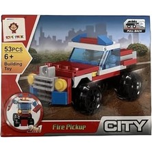 Skygo City Oyuncak Legolu Set 53 Parça Robotlu