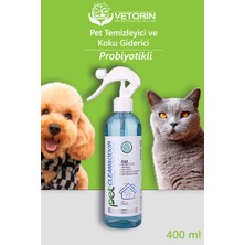 Pet Temizleyici & Koku Giderici Probiyotikli 400 ml – Vetorin Pet Clean&Odor