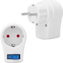 Skygo Monte Lua Tekli Akım Korumalı Anahtarlı Priz