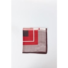 Jimmy Key  Bordo   Dokuma Eşarp